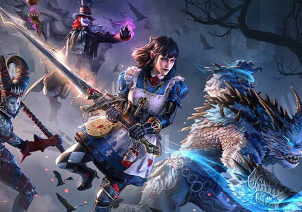 Time-limited characters from the Alice universe in Raid Shadow Legends.