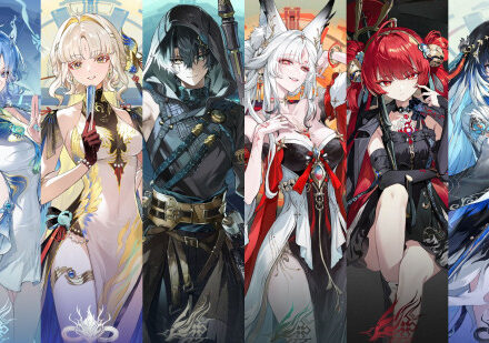 wuthering waves new drip marketing for six characters in the game