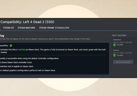 steam deck machine frame verified partner dashboard