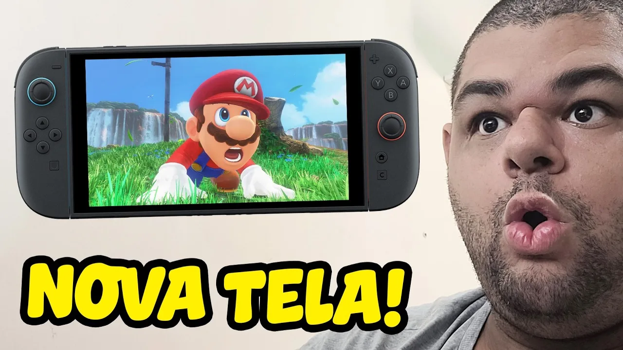 Nintendo Switch 2: A Nova Tela que Vai Mudar Tudo (Detalhes)