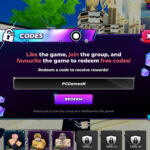 Redeeming Anime Overseer codes on Roblox.