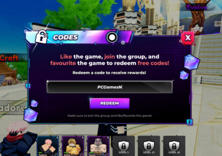 Redeeming Anime Overseer codes on Roblox.