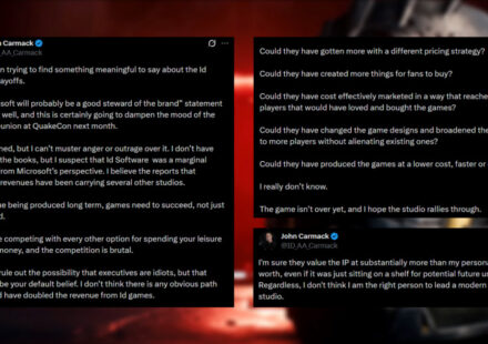 John Carmack via X: