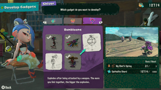 Guia Completo dos Gadgets dos Raiders em Splatoon