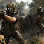 Modern Warfare 4 is coming to Xbox Game Pass, but not for a long time mw4. MW4 players running around a corner.