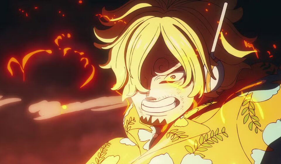 Sanji Upgraded Power Demon God Ifrit Elbaf Arc Climax one piece