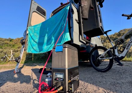 Are you filthy enough for a $700 portable shower? 