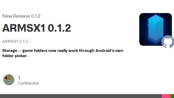 ARMSX1 0.1.2: Versão Atualizada e Melhorias Disponíveis