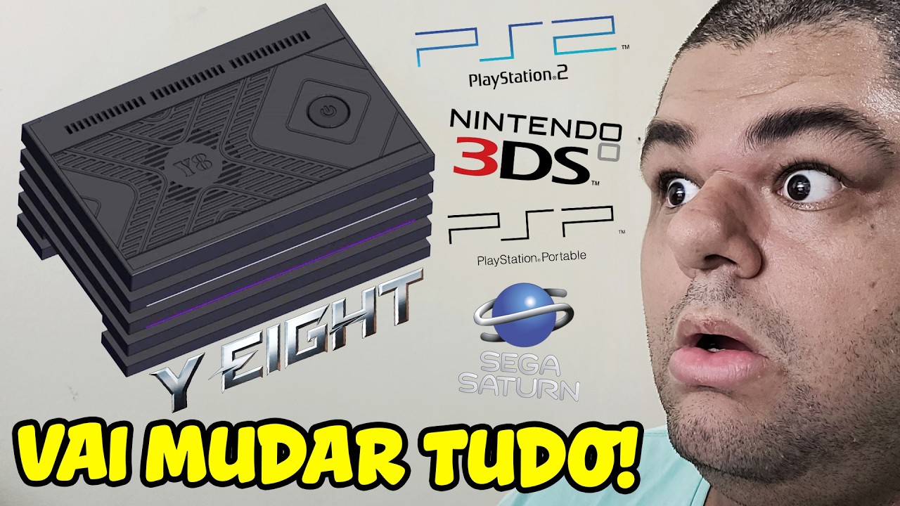 Game Stick Y8: Roda PS2 e GameCube? Vale a Pena? Análise Real