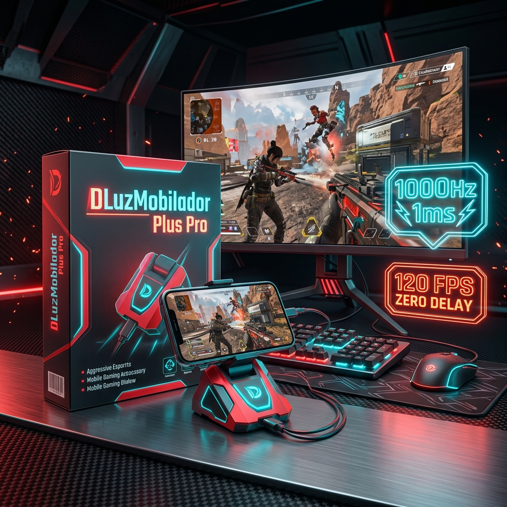 DLuzMobilador Pro: Zero Delay e 120 FPS para jogar no PC