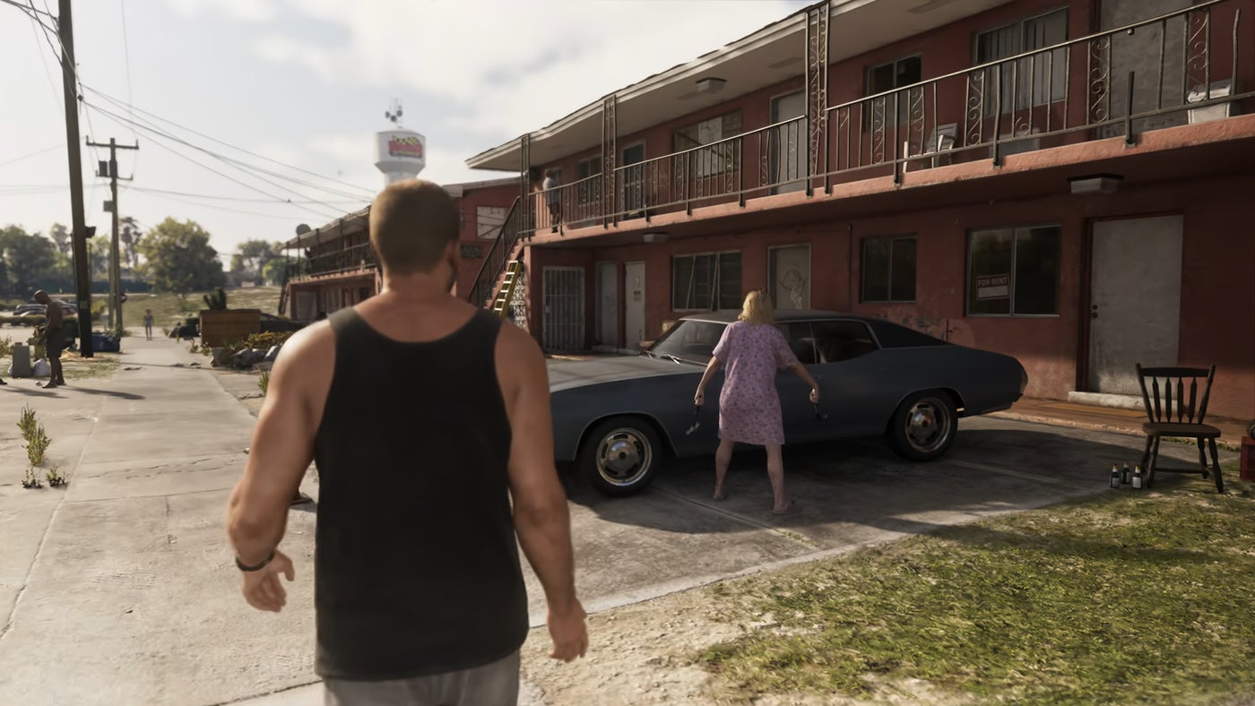 GTA 6 terá NPCs mais reativos, incluindo a senhora do martelo