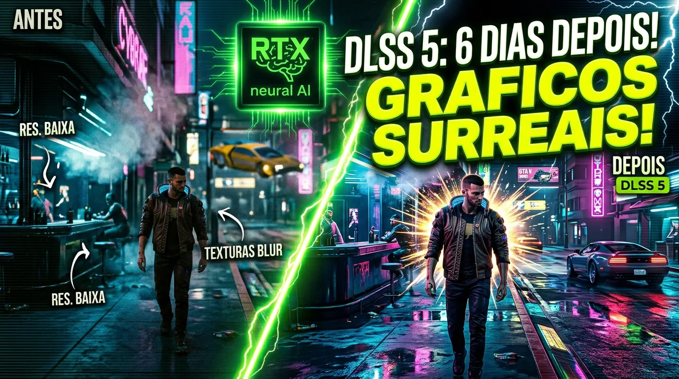 DLSS 5 NVIDIA: Testes Reais e Análise