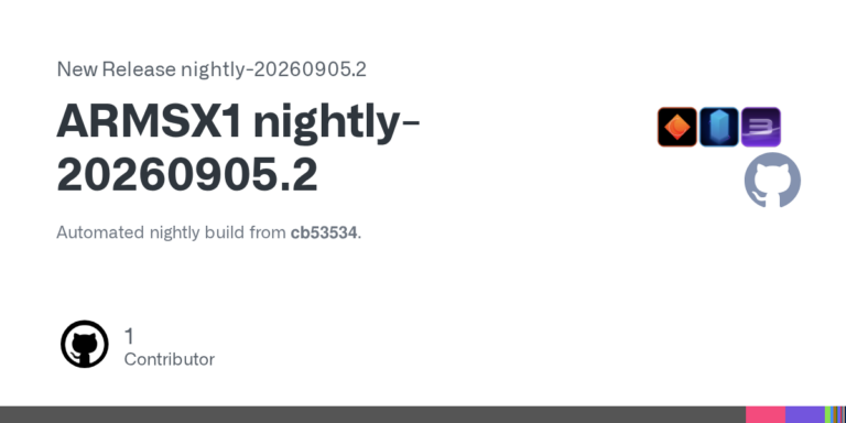 ARMSX1 Nightly: Guia de Instalação e Atualização 2026