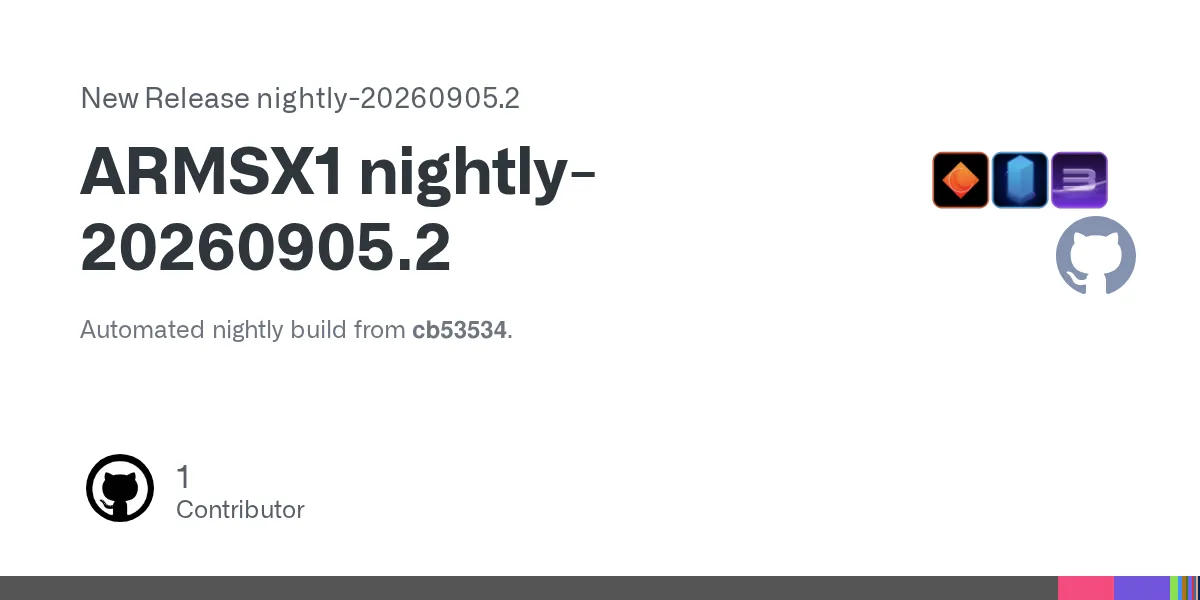 ARMSX1 Nightly: Instalação e Dicas
