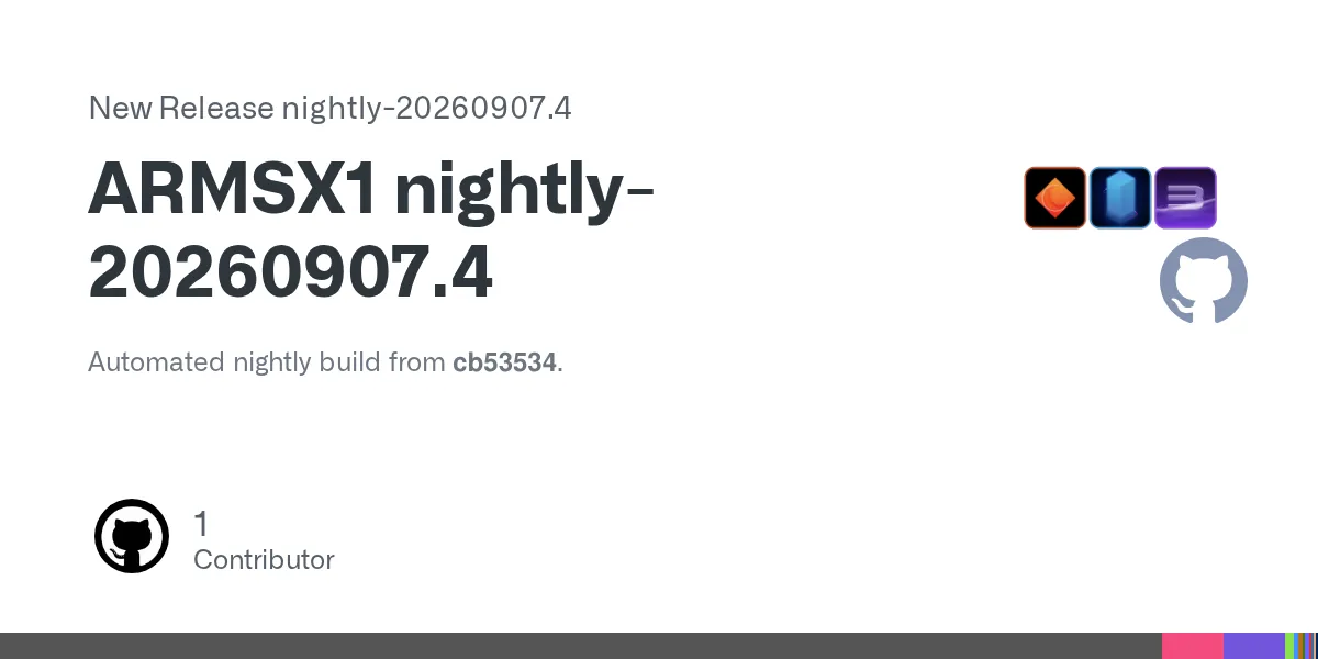 ARMSX1 Nightly: Guia Completo e Atualização 2026 (Download)