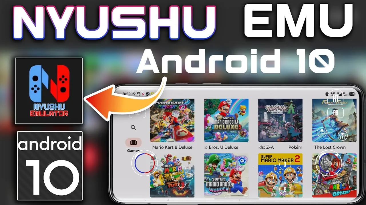Nyushu: novo emulador de Nintendo Switch chama atenção no Android
