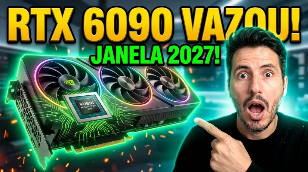 GeForce RTX 6090: Janela de Lancamento, Especificacoes e Arquitetura Rubin Reveladas