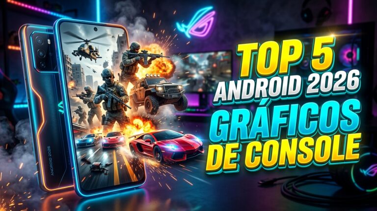 5 Melhores Jogos para Android de 2026 com Gráficos de Console e 60 FPS
