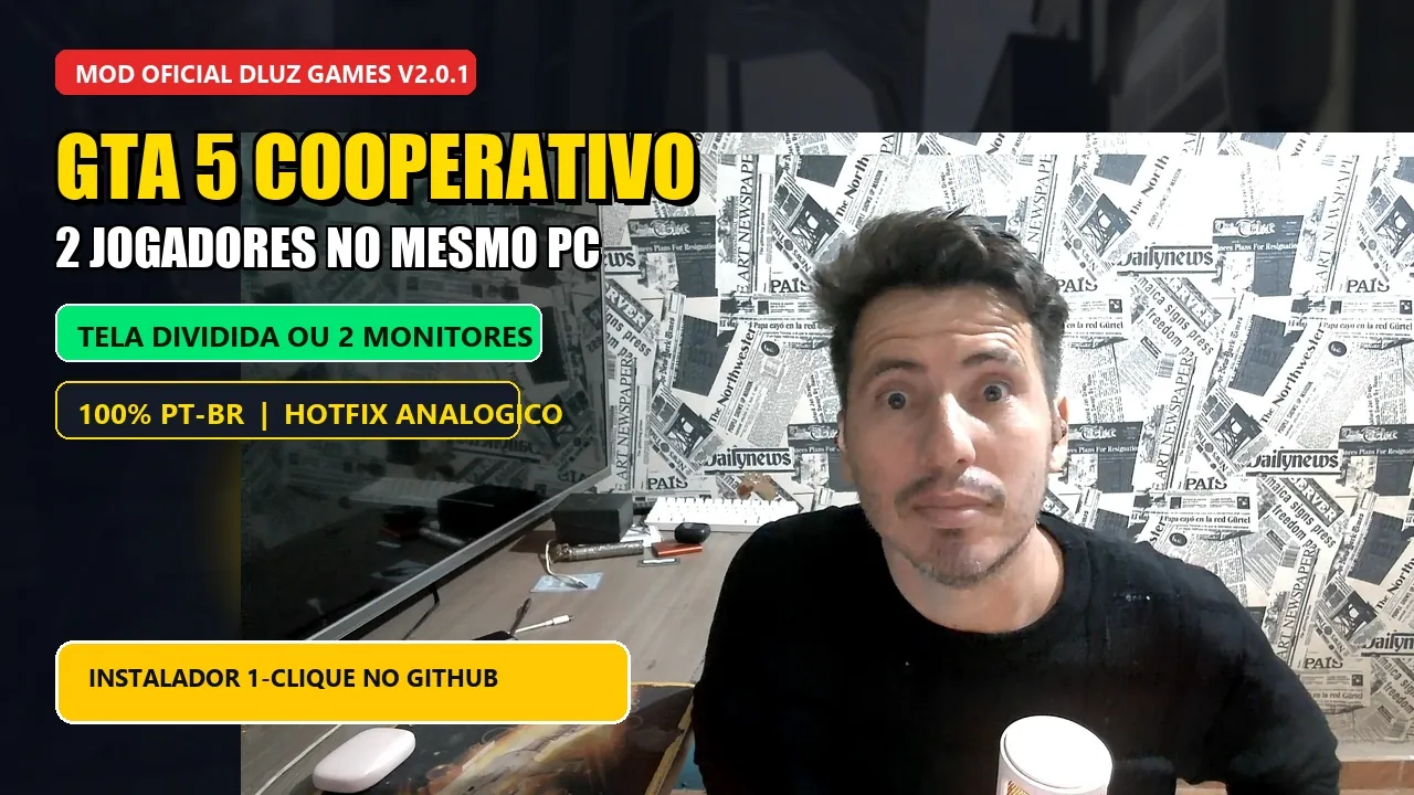 GTA 5 Cooperativo: 5 Passos para Jogar a Campanha com 2 Jogadores no Mesmo PC