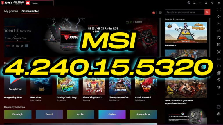 Msi 4.240.15.5320 versão com ARM nativo BAIXAR