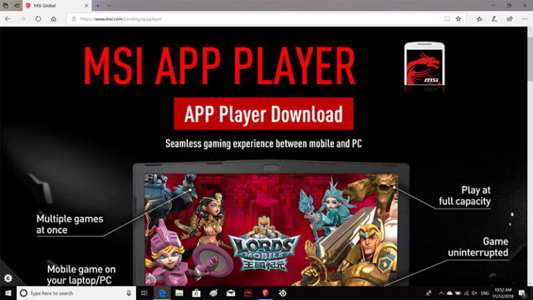 Msi app player 4.240.15.6305 download