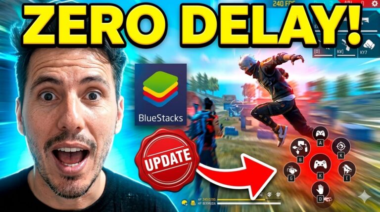 BlueStacks 2026: O Fim do Delay no Free Fire Max? Testamos a Nova Atualização!