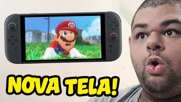 Nintendo Switch 2: A Nova Tela que Vai Mudar Tudo (Detalhes)