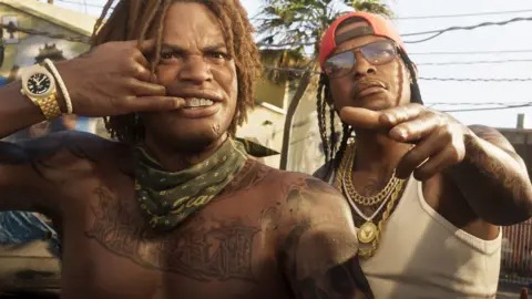 GTA 6 impressiona com gráficos realistas, personagens detalhados e cenários vivos