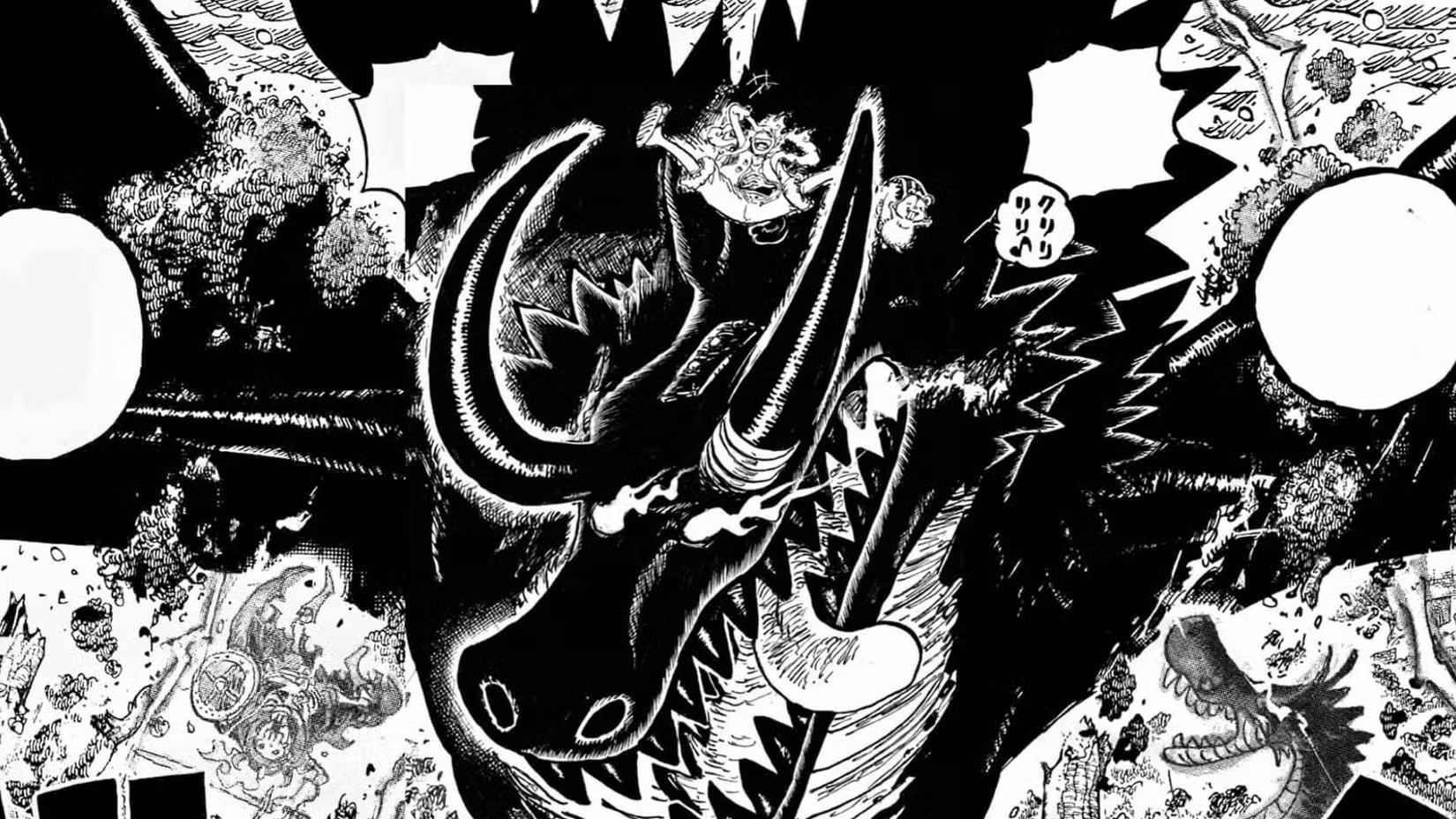 One Piece Nidhoggr Akuma Ratatoskr Devil Fruits Elbaf Arc Climax
