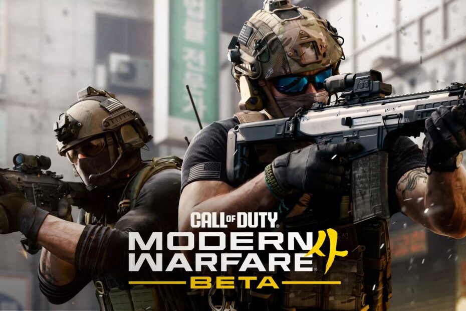 Call of Duty Modern warfare 4 open beta official art cropped