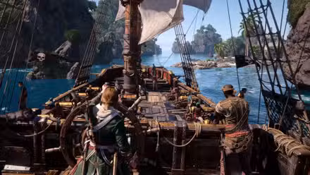 Ubisoft reveals a new look at the shipboarding mechanic of Assassin's Creed Black Flag Resynced, including a new rope-swinging animation and more fluid combat options