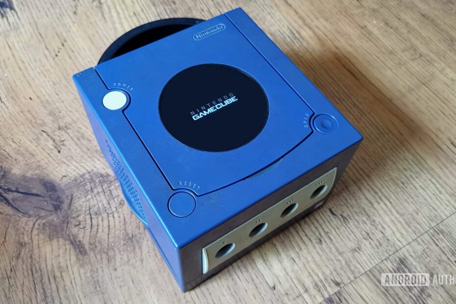 The Nintendo GameCube.