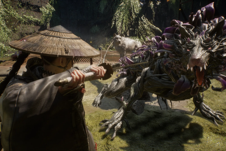 A screenshot from the video game Beast of Reincarnation.