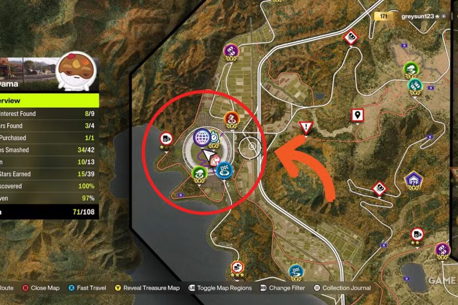 horizon stadium location in forza horizon 6