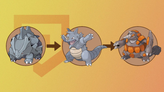 the pokemon rhydon's evolution chart